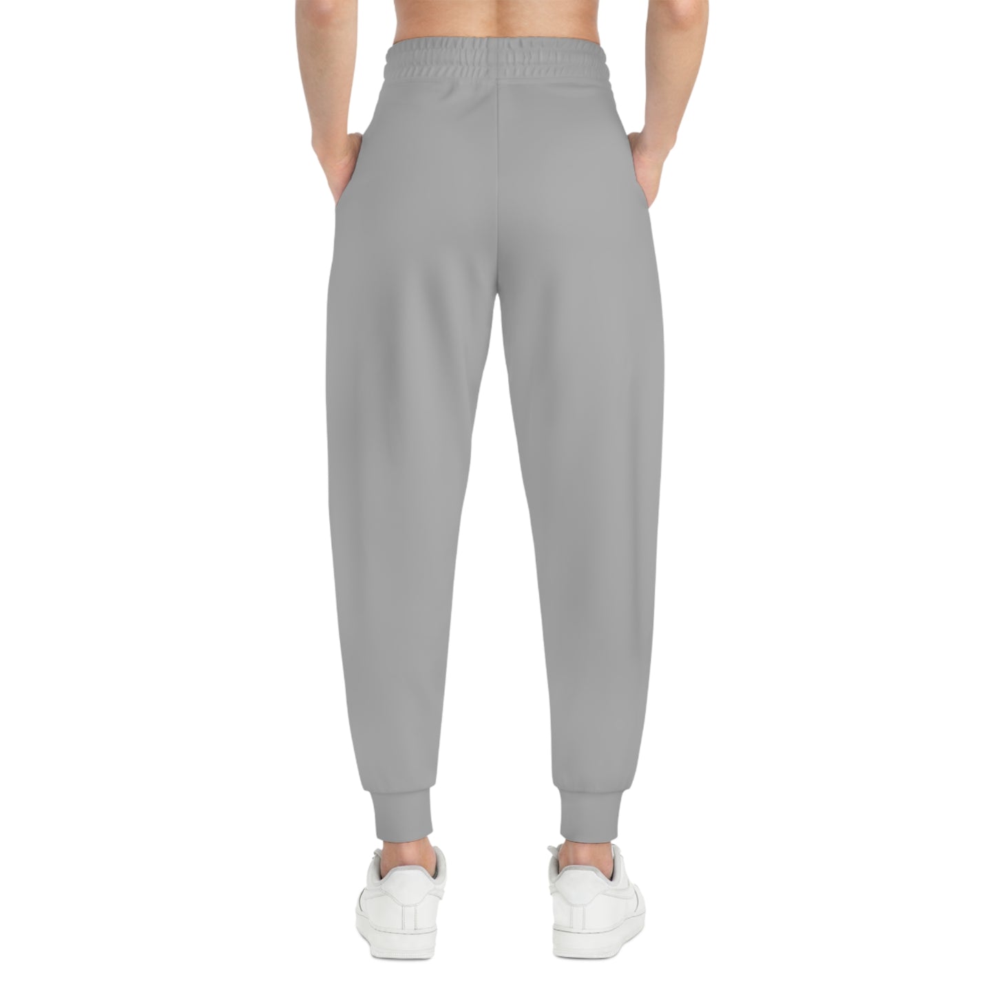 Official After Church Nap Athletic Joggers (light gray/orange)