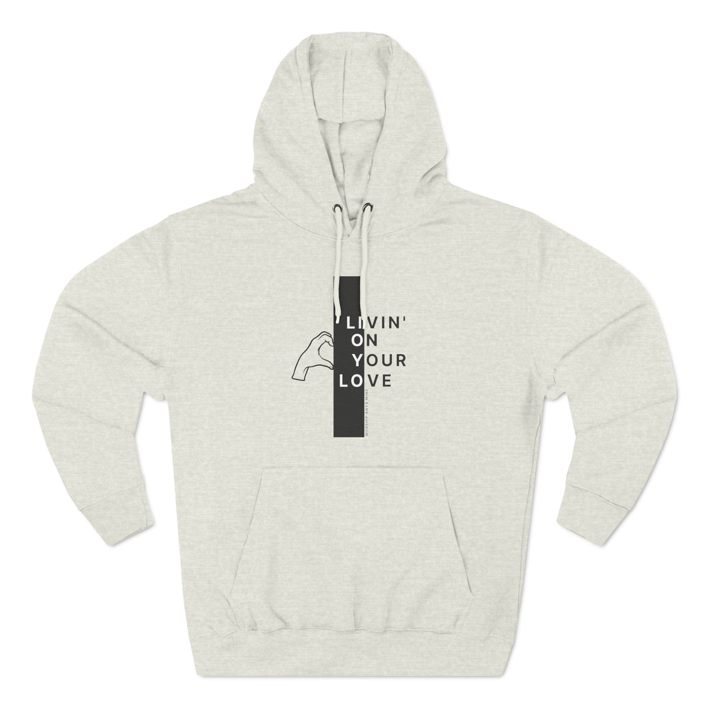 LOYL Three-Panel Fleece Hoodie