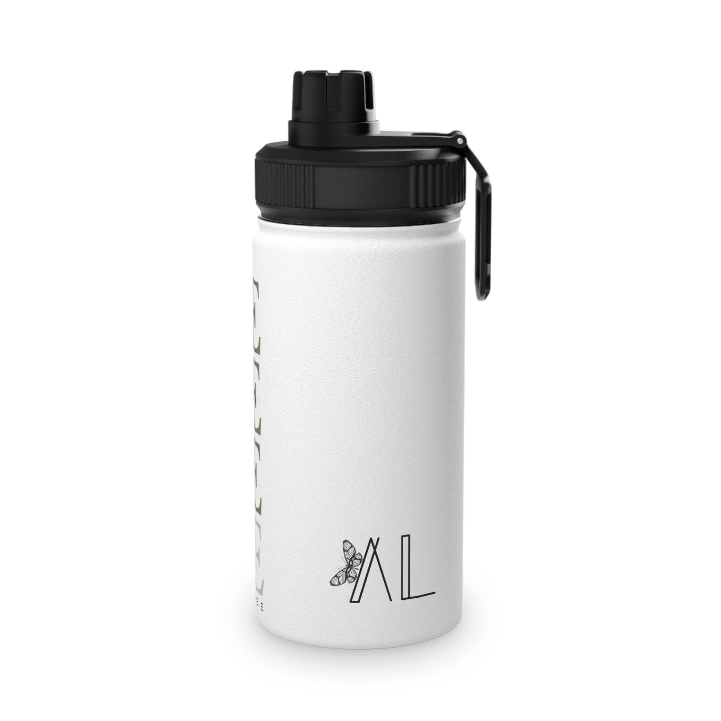 LOYL Stainless Steel Water Bottle, Love (green)