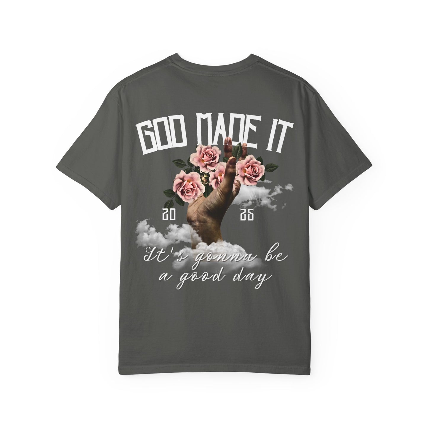 God Made It Inspirational Floral T-Shirt