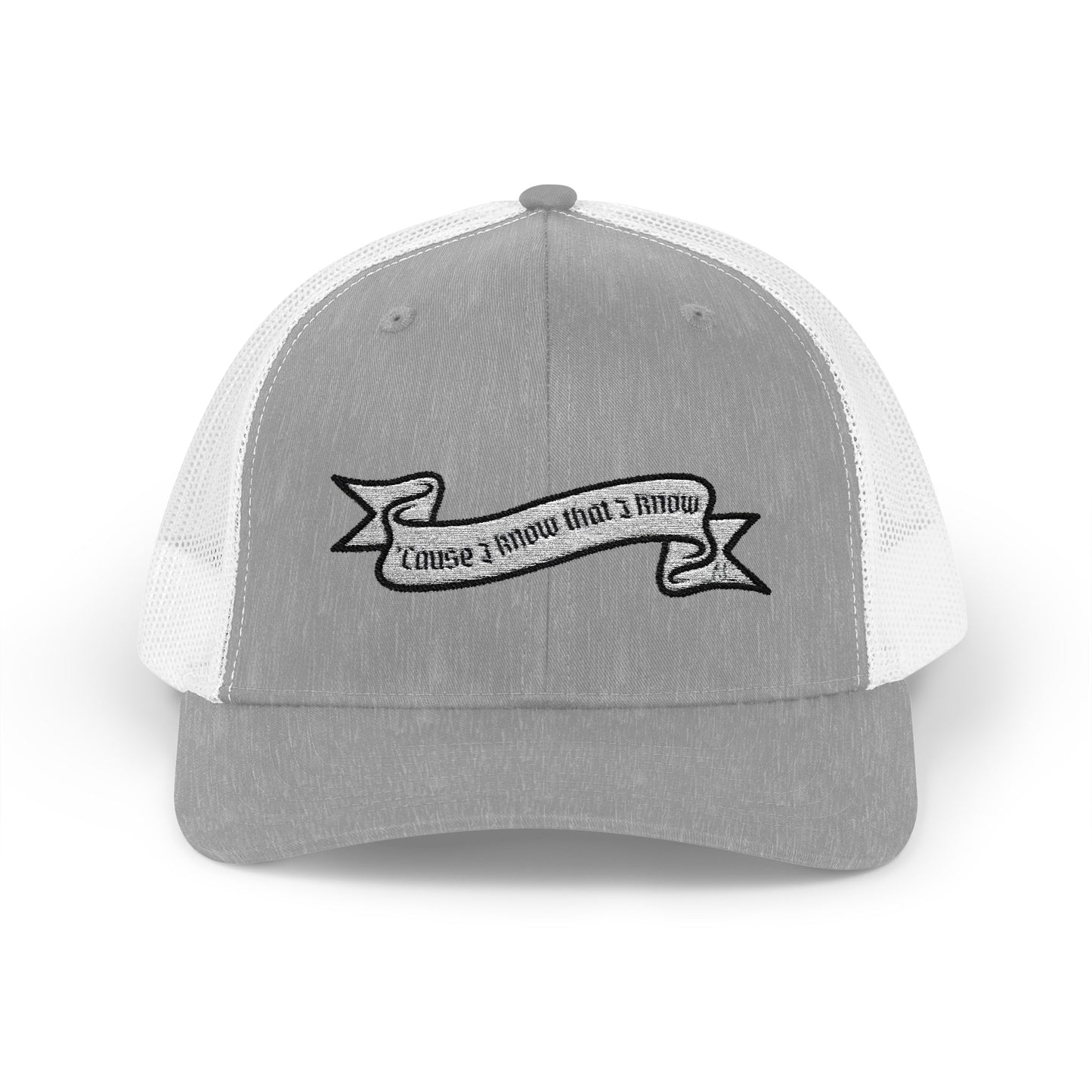God Made It Snapback Trucker Cap - I Know That I Know