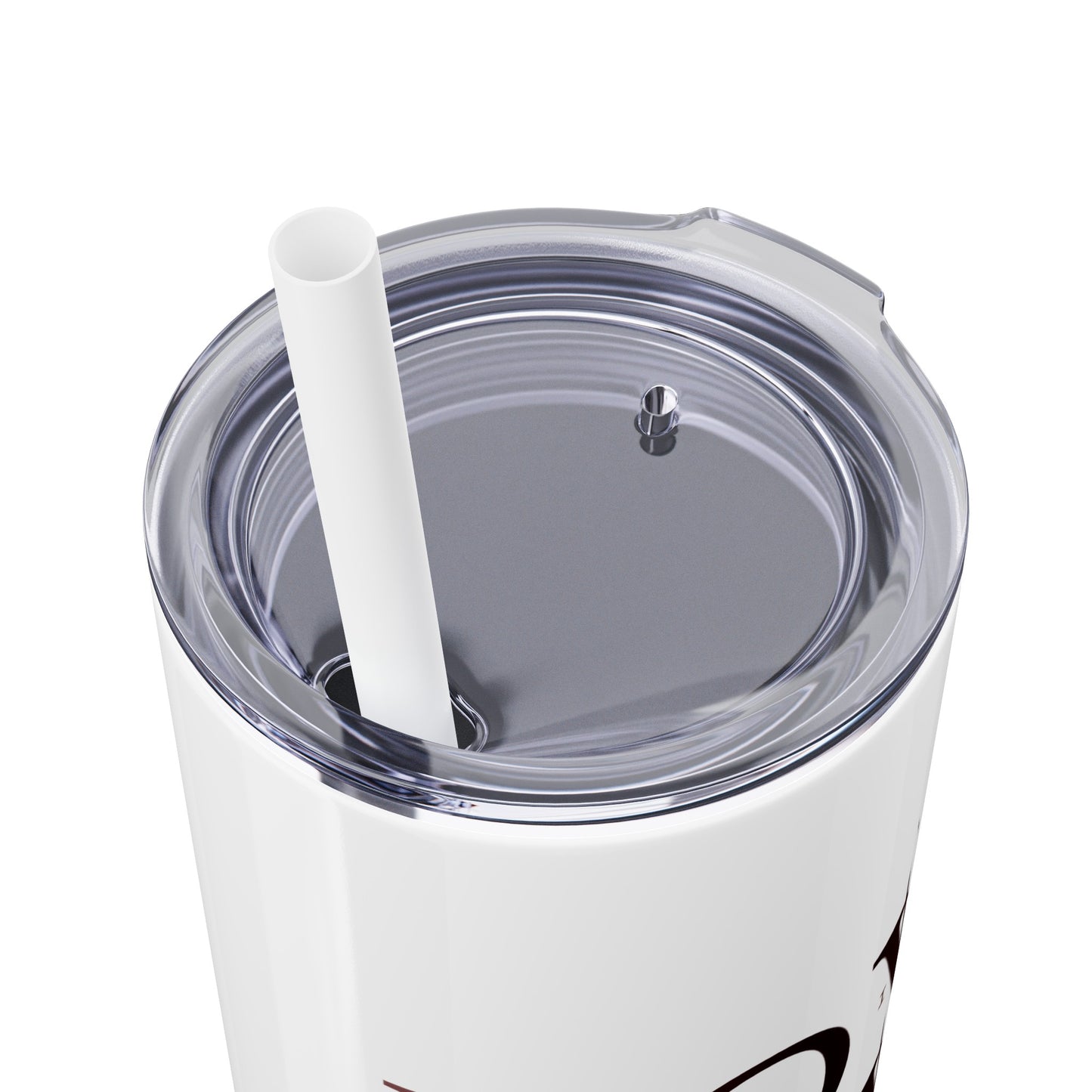 LOYL Skinny Tumbler with Straw, 20oz