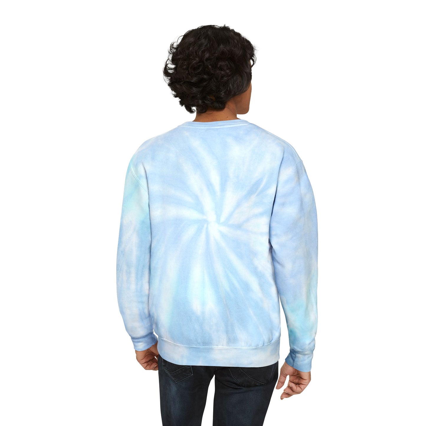 Simple Unisex Tie-Dye Sweatshirt