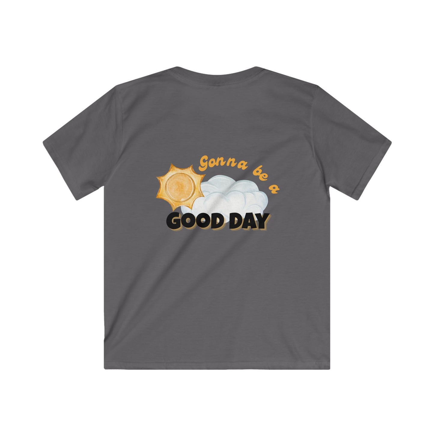 God Made It Kids Tee, Sun and Cloud Design