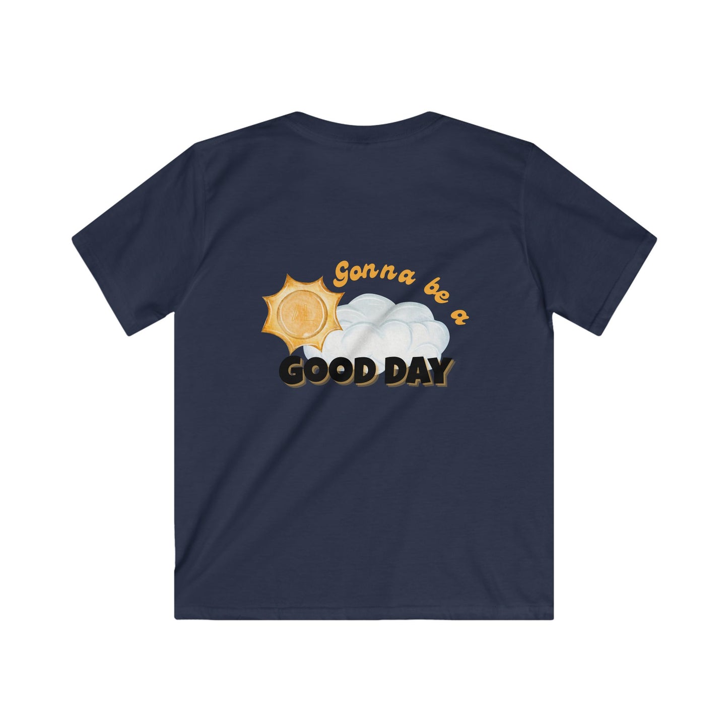 God Made It Kids Tee, Sun and Cloud Design