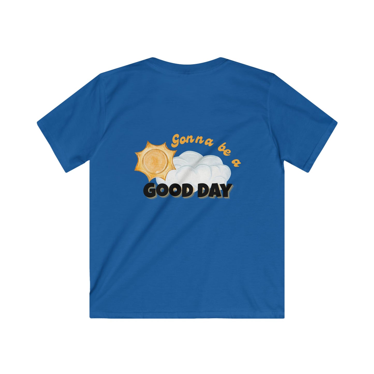 God Made It Kids Tee, Sun and Cloud Design