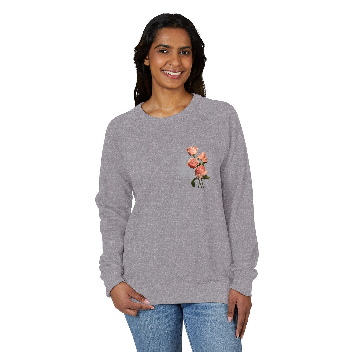 God Made It Floral Crewneck Sweatshirt, Cozy Unisex Pullover