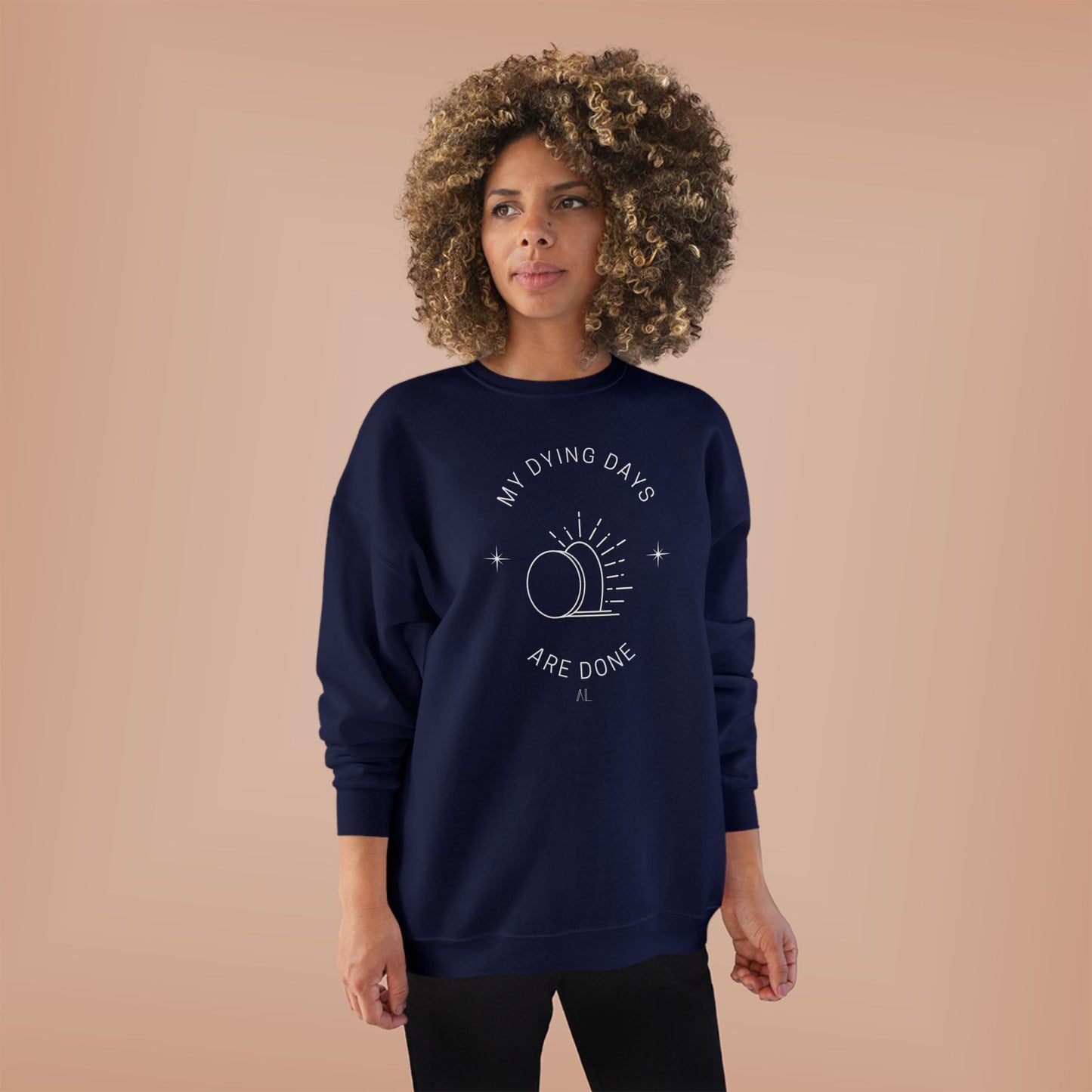 LOYL Dying Days Unisex Crewneck Sweatshirt (light print)