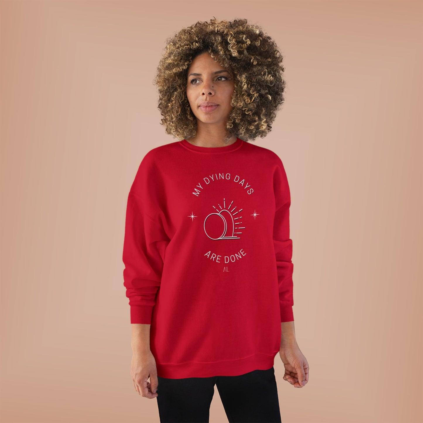 LOYL Dying Days Unisex Crewneck Sweatshirt (light print)
