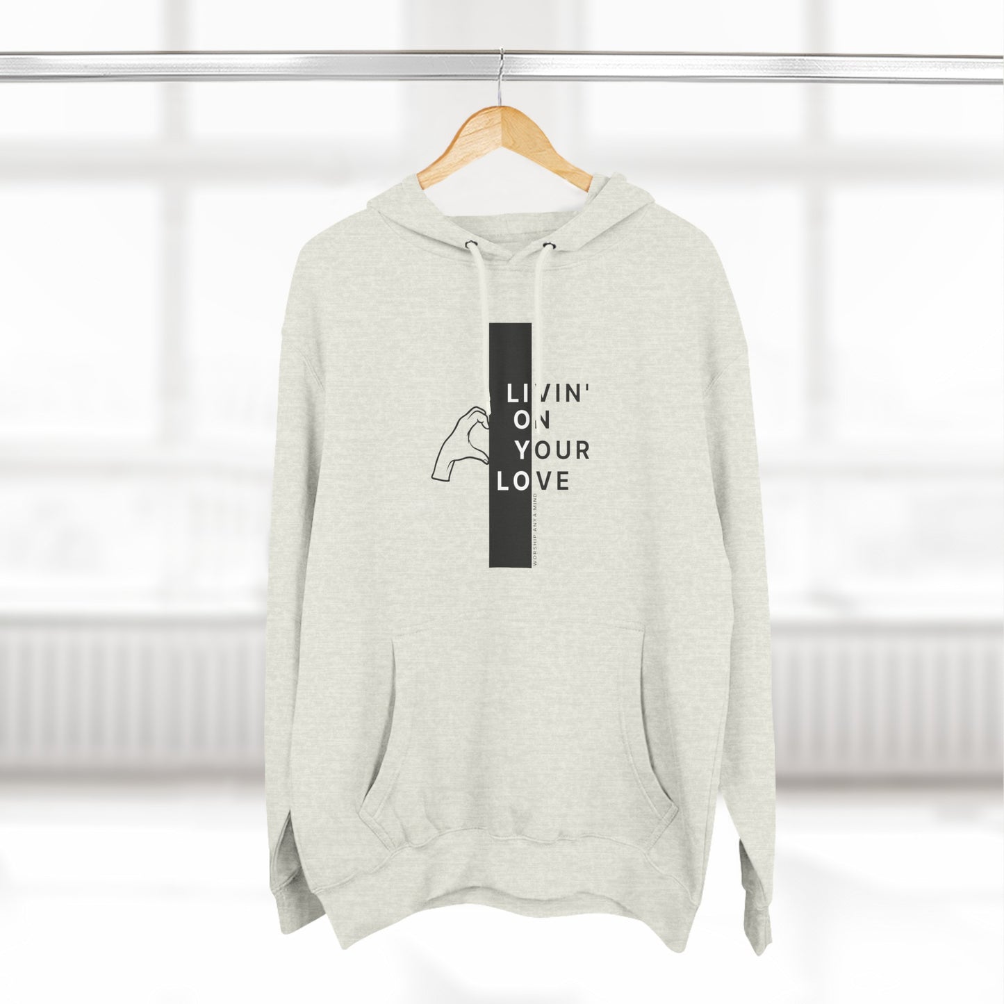 LOYL Three-Panel Fleece Hoodie