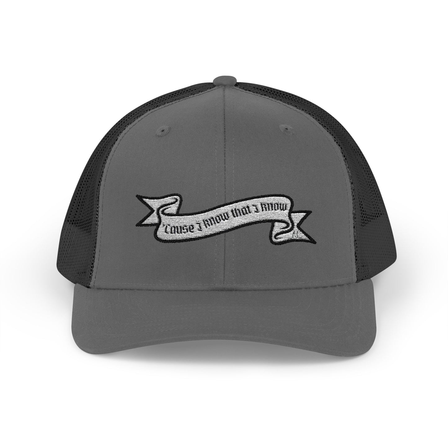 God Made It Snapback Trucker Cap - I Know That I Know