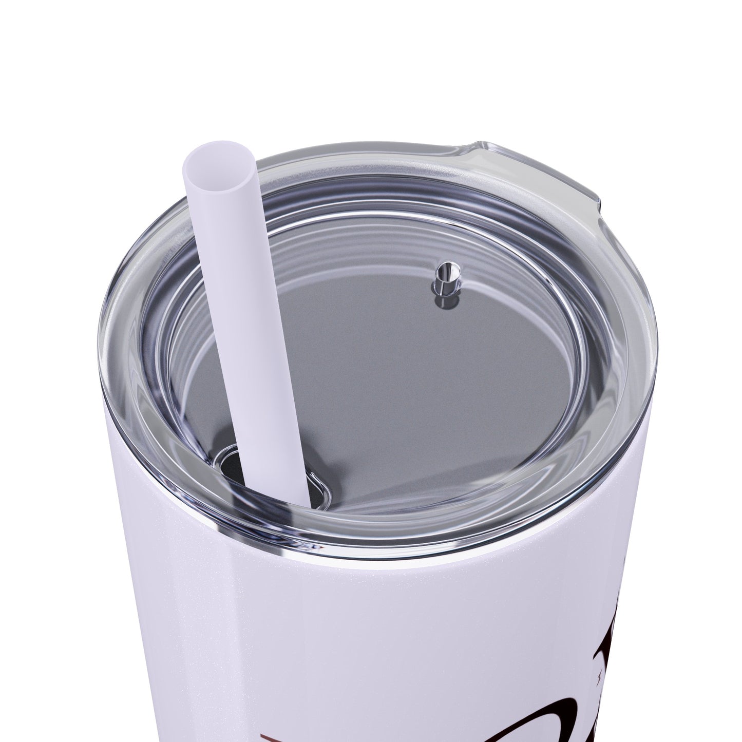 LOYL Skinny Tumbler with Straw, 20oz