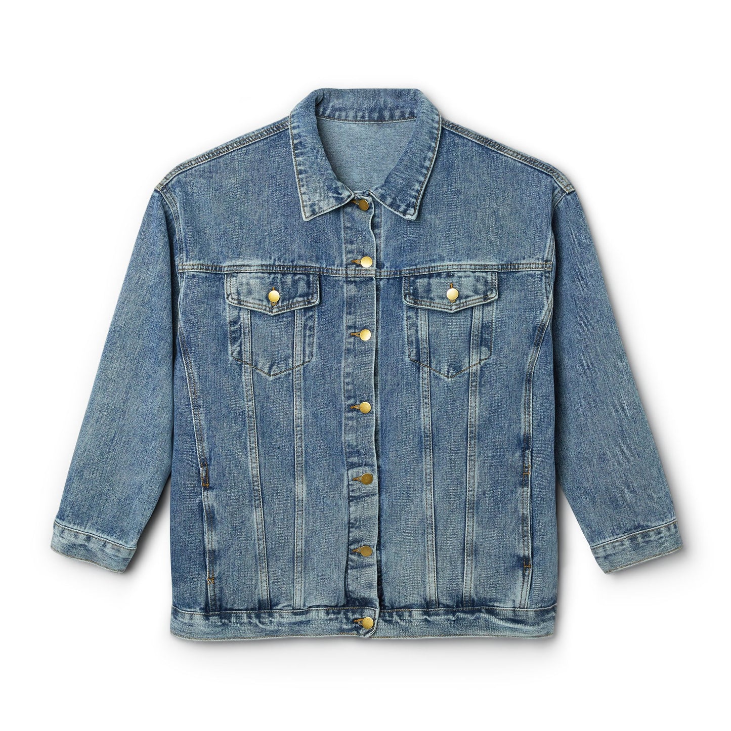 Retro-Inspired Women's Denim Jacket - Back Again!