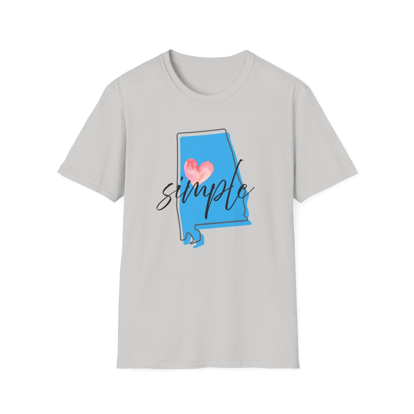 Simple, Alabama Love, Softstyle T-Shirt