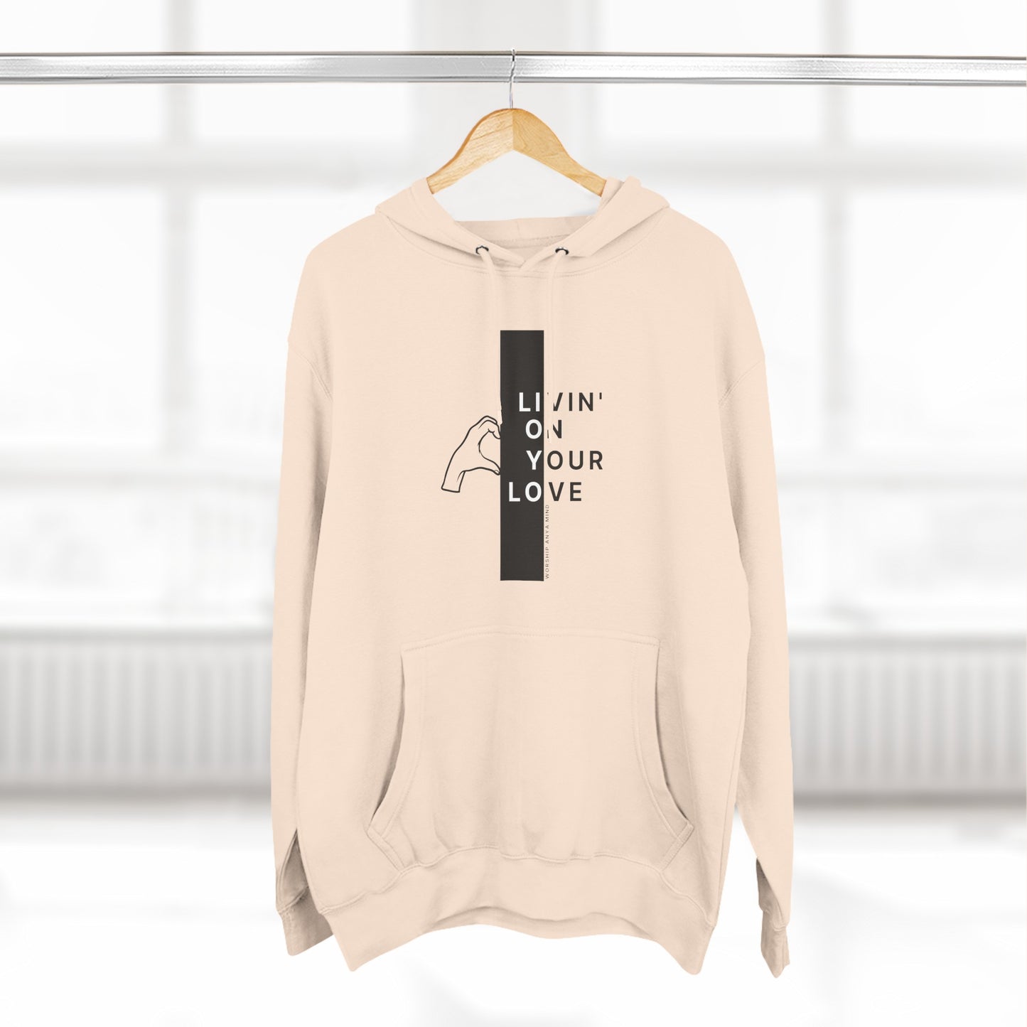 LOYL Three-Panel Fleece Hoodie