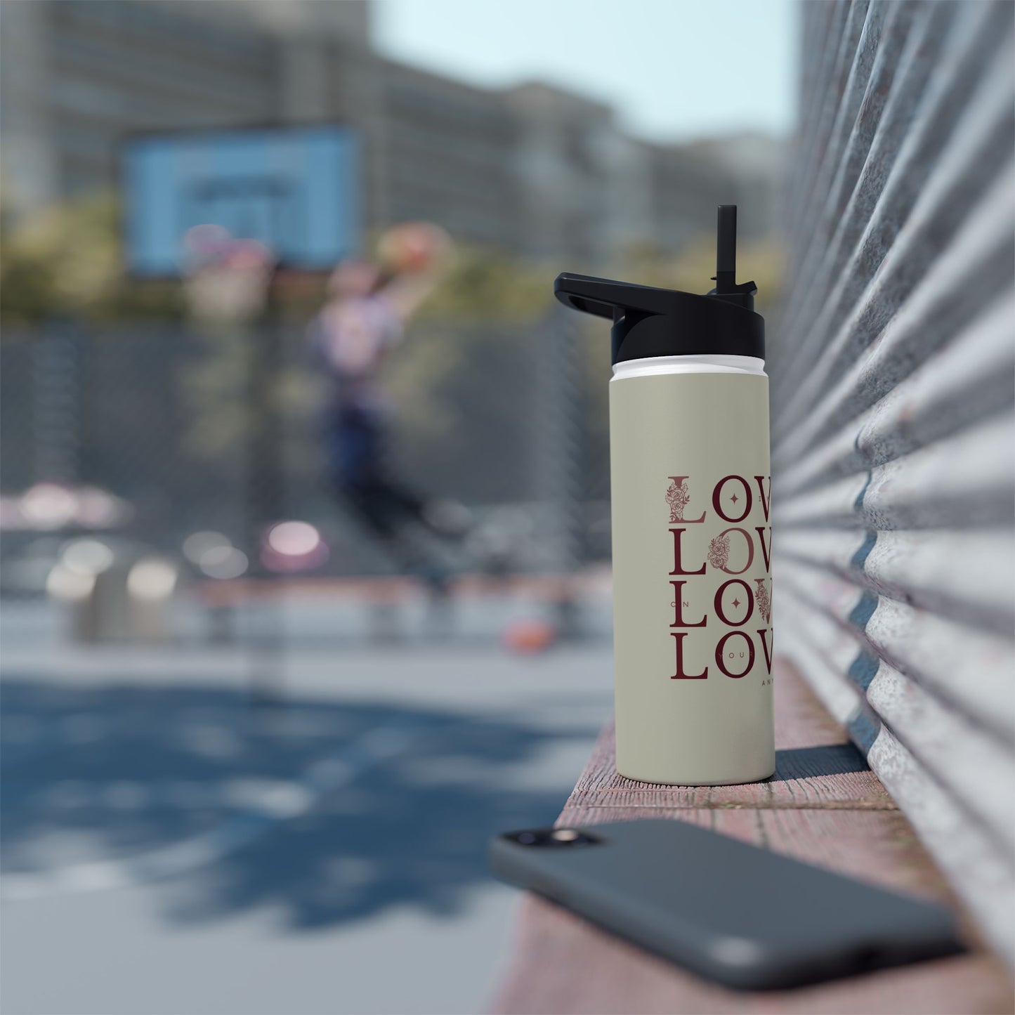 LOYL Reusable Stainless Steel Water Bottle, Eco-Friendly Drinkware, Sustainable Lifestyle