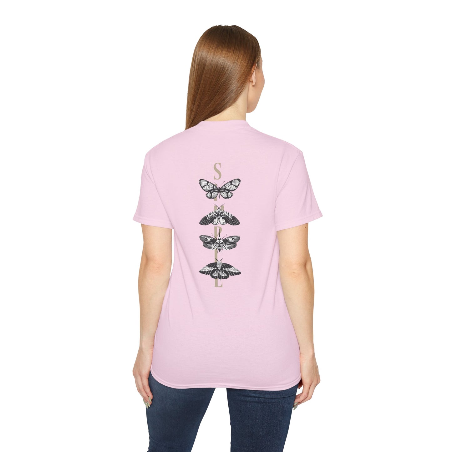 Simple Butterfly Graphic Unisex Ultra Cotton Tee