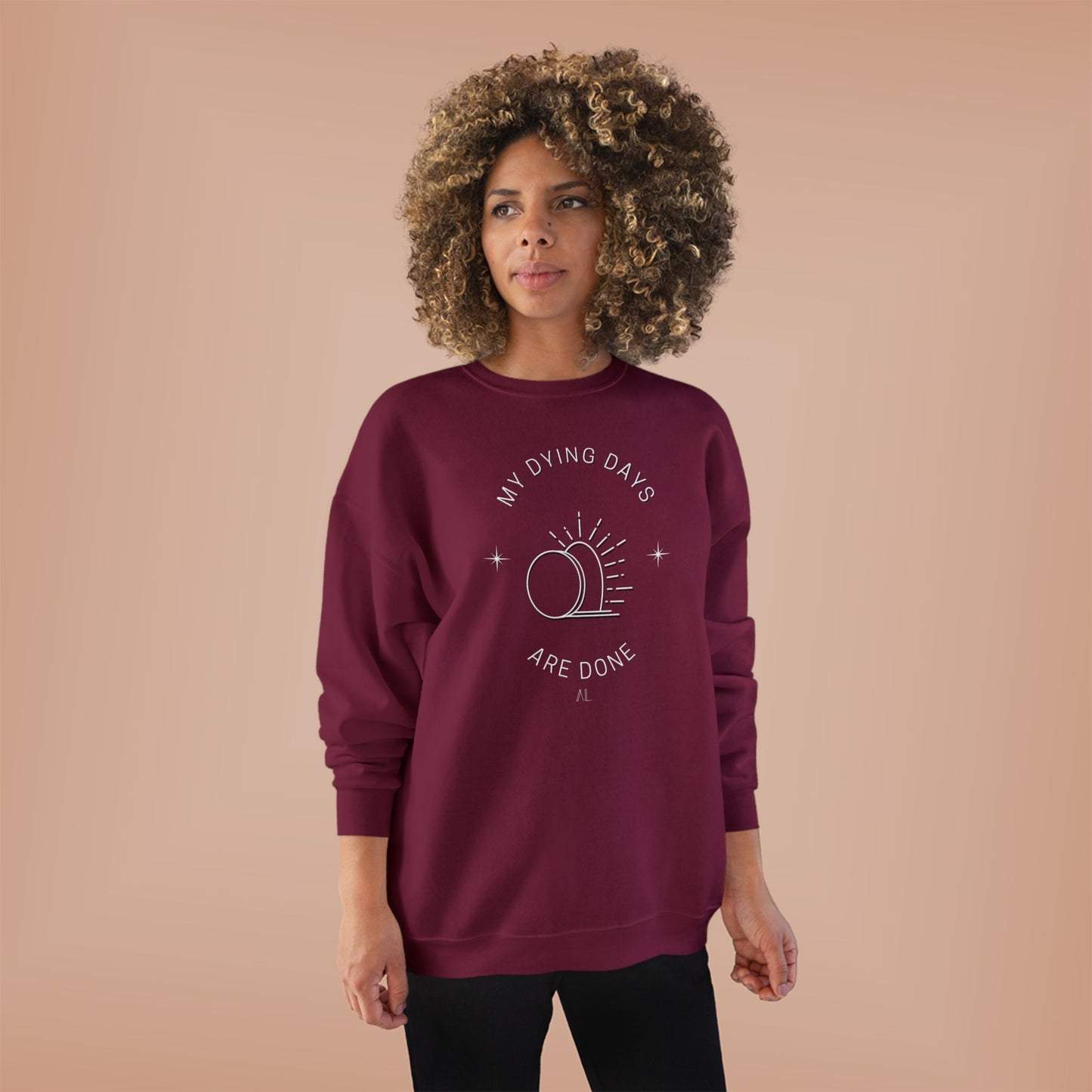 LOYL Dying Days Unisex Crewneck Sweatshirt (light print)