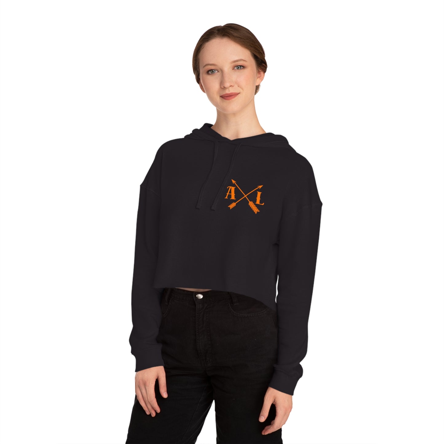 Women’s 2 Samuel 22:32-35 Cropped Hoodie