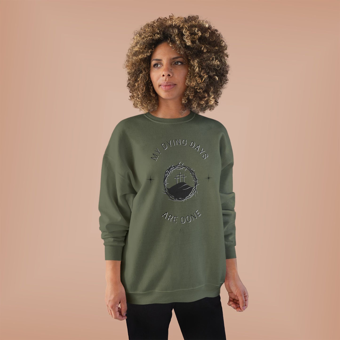 LOYL Dying Days Unisex Crewneck Sweatshirt (dark print)