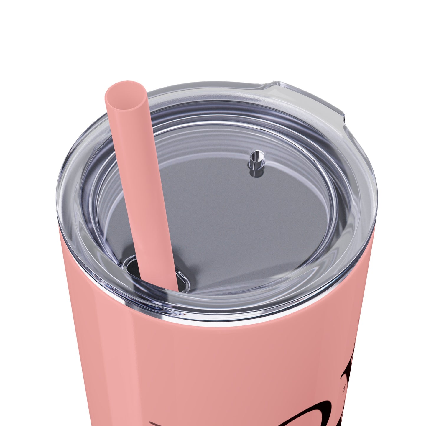 LOYL Skinny Tumbler with Straw, 20oz