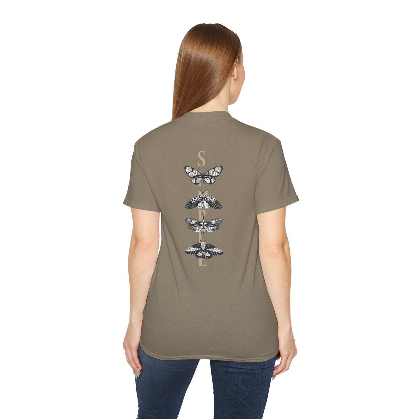 Simple Butterfly Graphic Unisex Ultra Cotton Tee