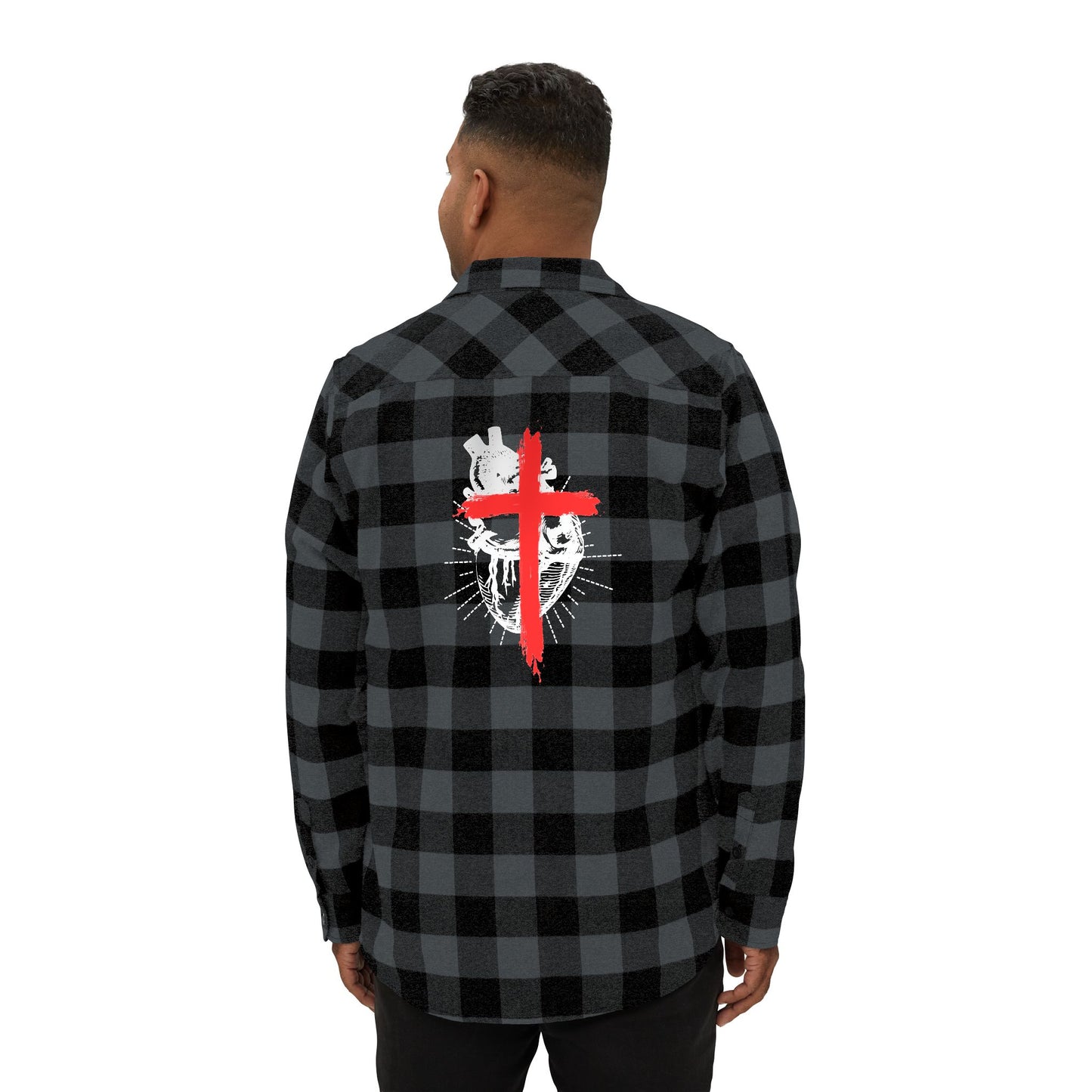 Unisex Flannel Shirt - Changed By Grace