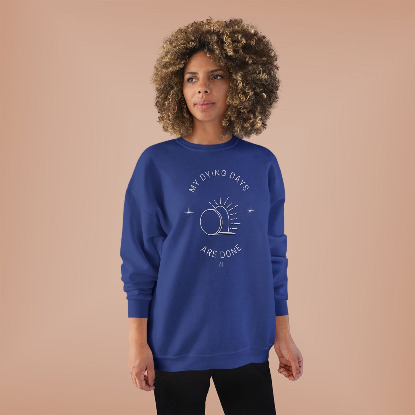 LOYL Dying Days Unisex Crewneck Sweatshirt (light print)