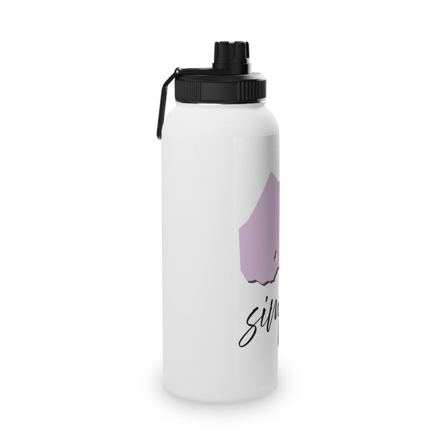 Simple Stainless Steel Water Bottle