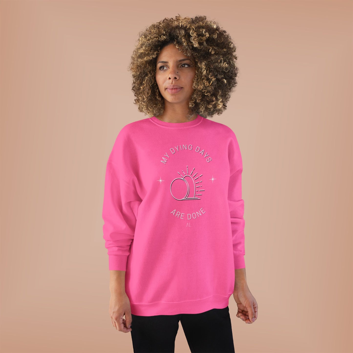 LOYL Dying Days Unisex Crewneck Sweatshirt (light print)