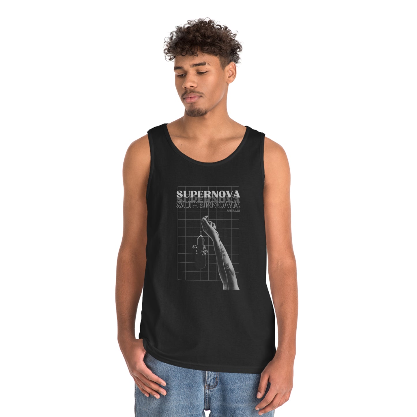 Supernova Unisex Heavy Cotton Tank Top