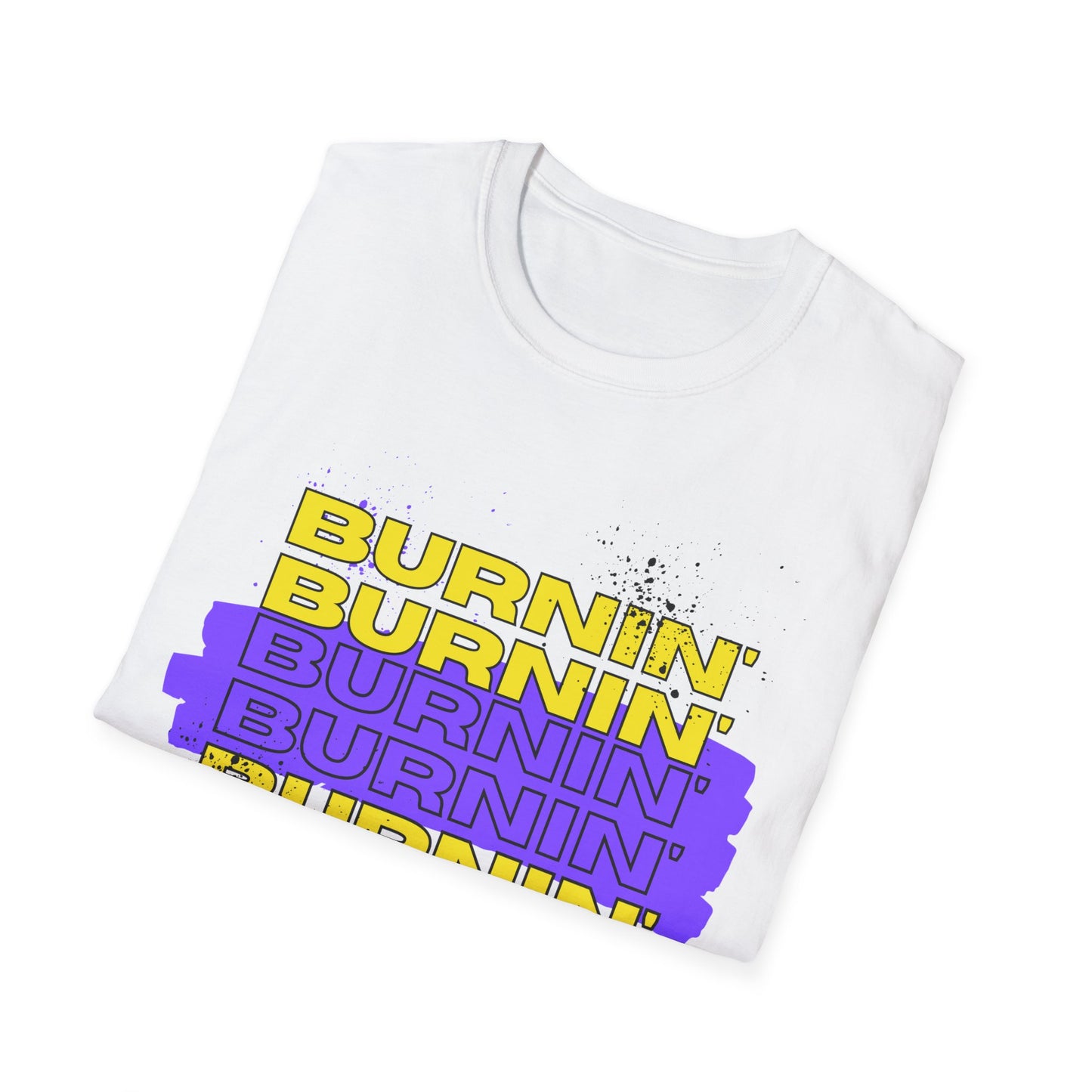 Burnin' Repeat Unisex Softstyle T-Shirt