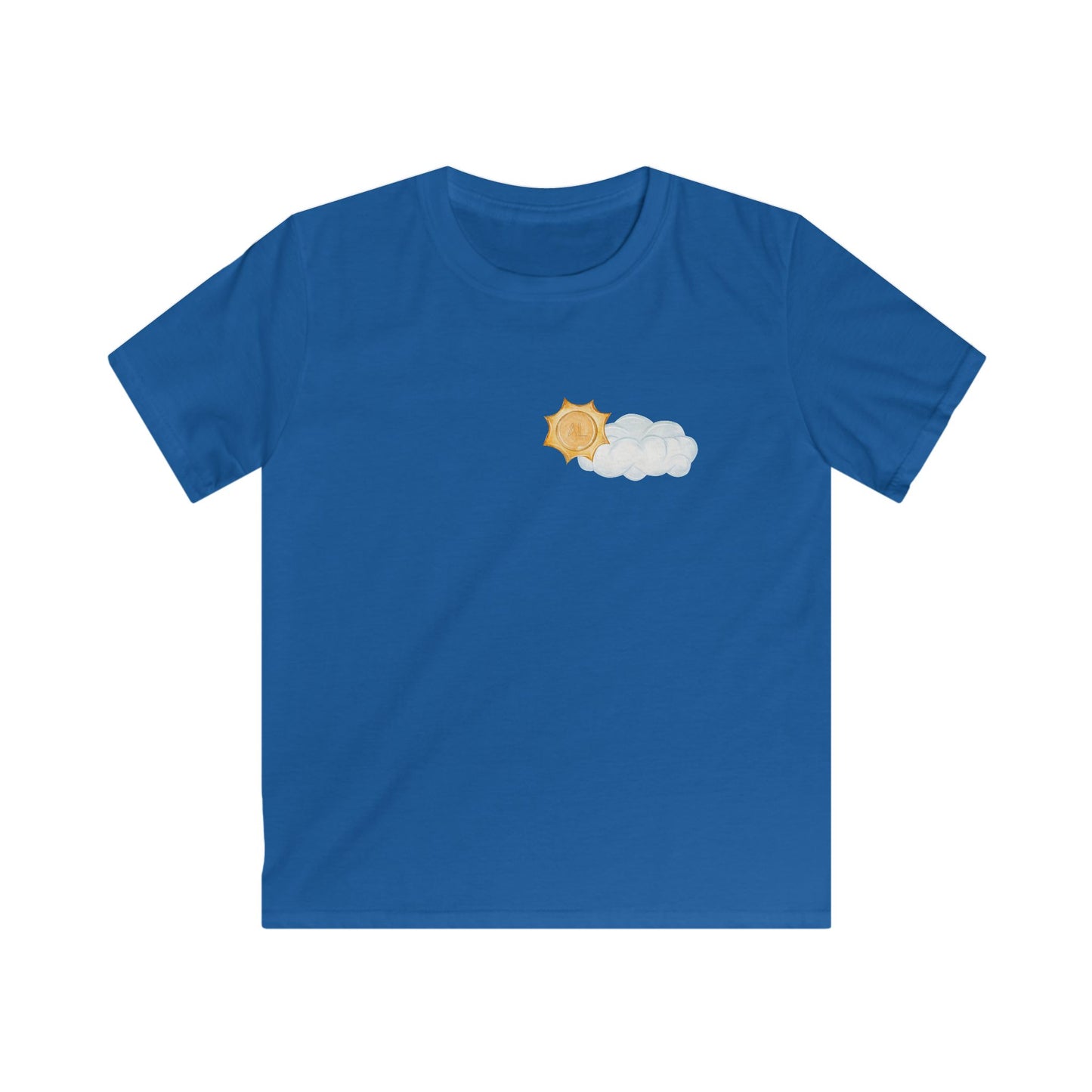 God Made It Kids Tee, Sun and Cloud Design