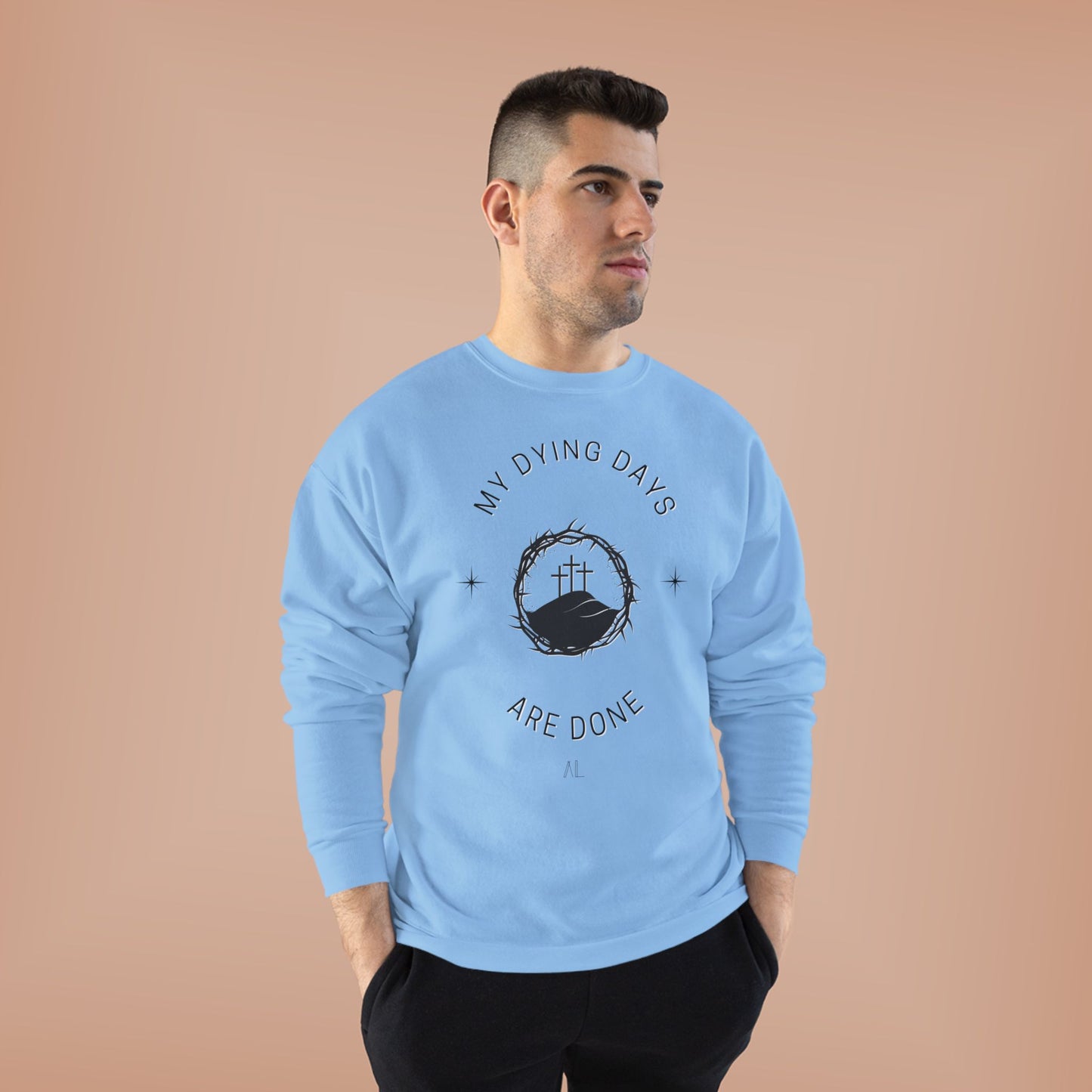 LOYL Dying Days Unisex Crewneck Sweatshirt (dark print)