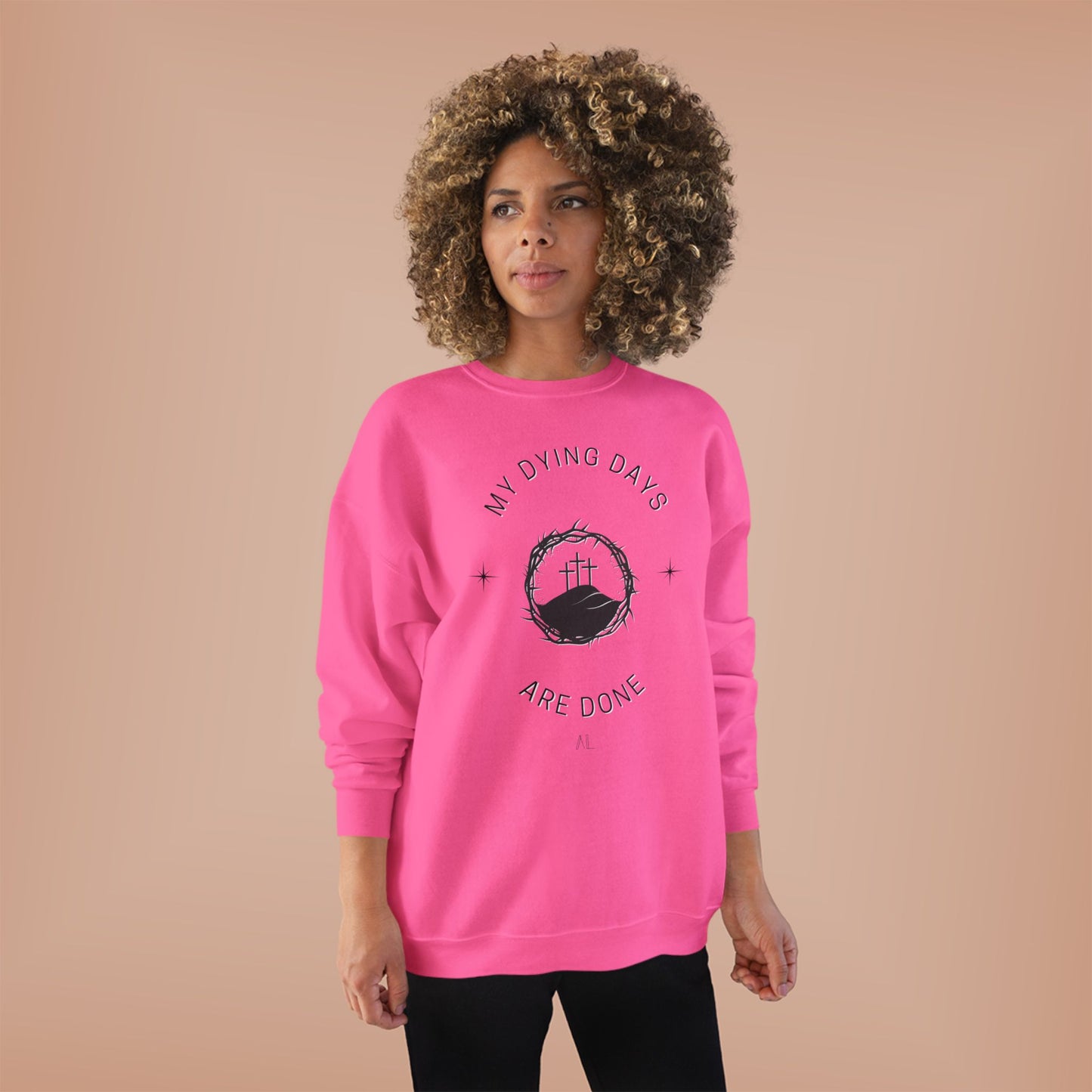 LOYL Dying Days Unisex Crewneck Sweatshirt (dark print)