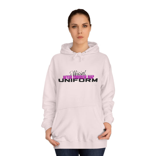 Official After Church Nap Hoodie - Hot Pink