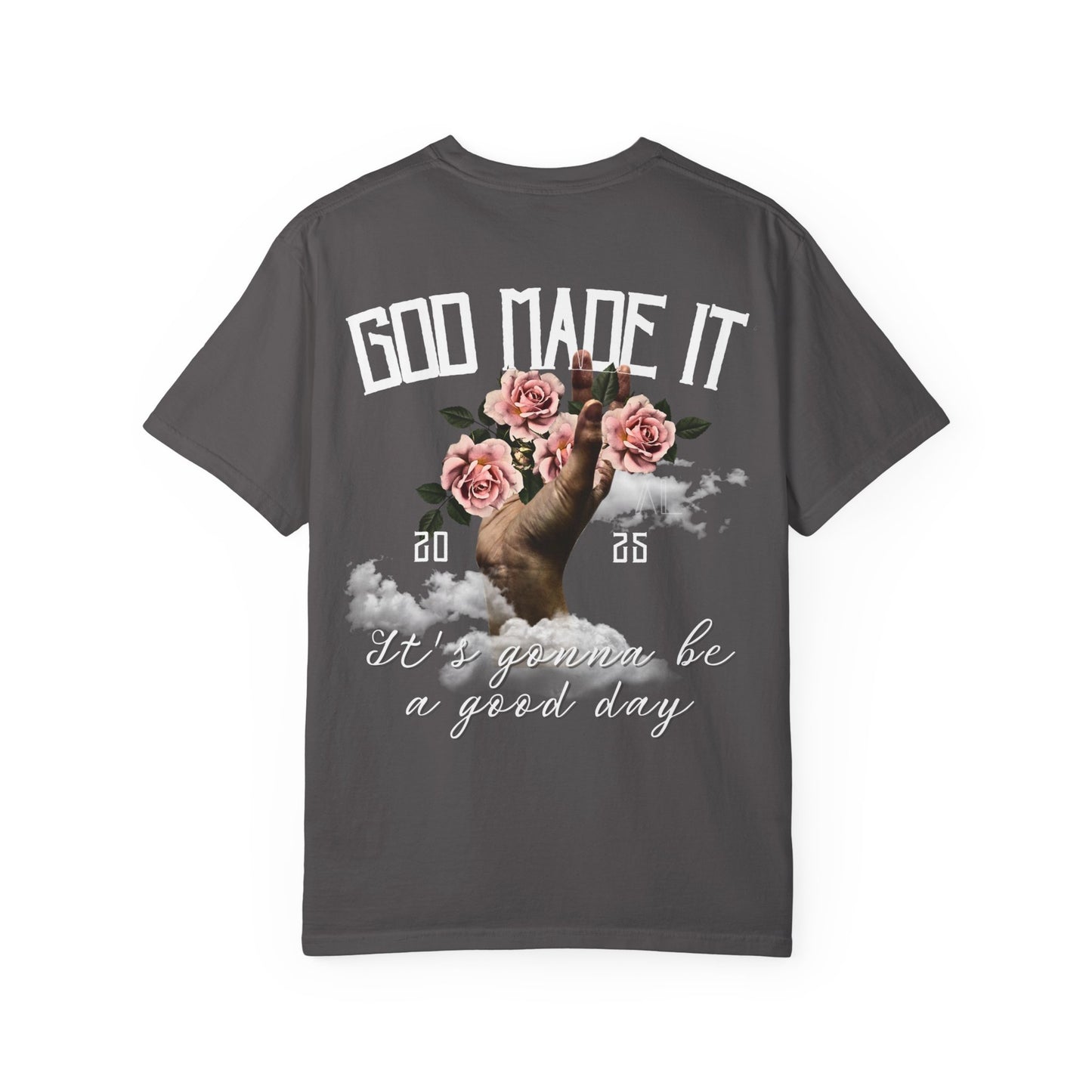God Made It Inspirational Floral T-Shirt