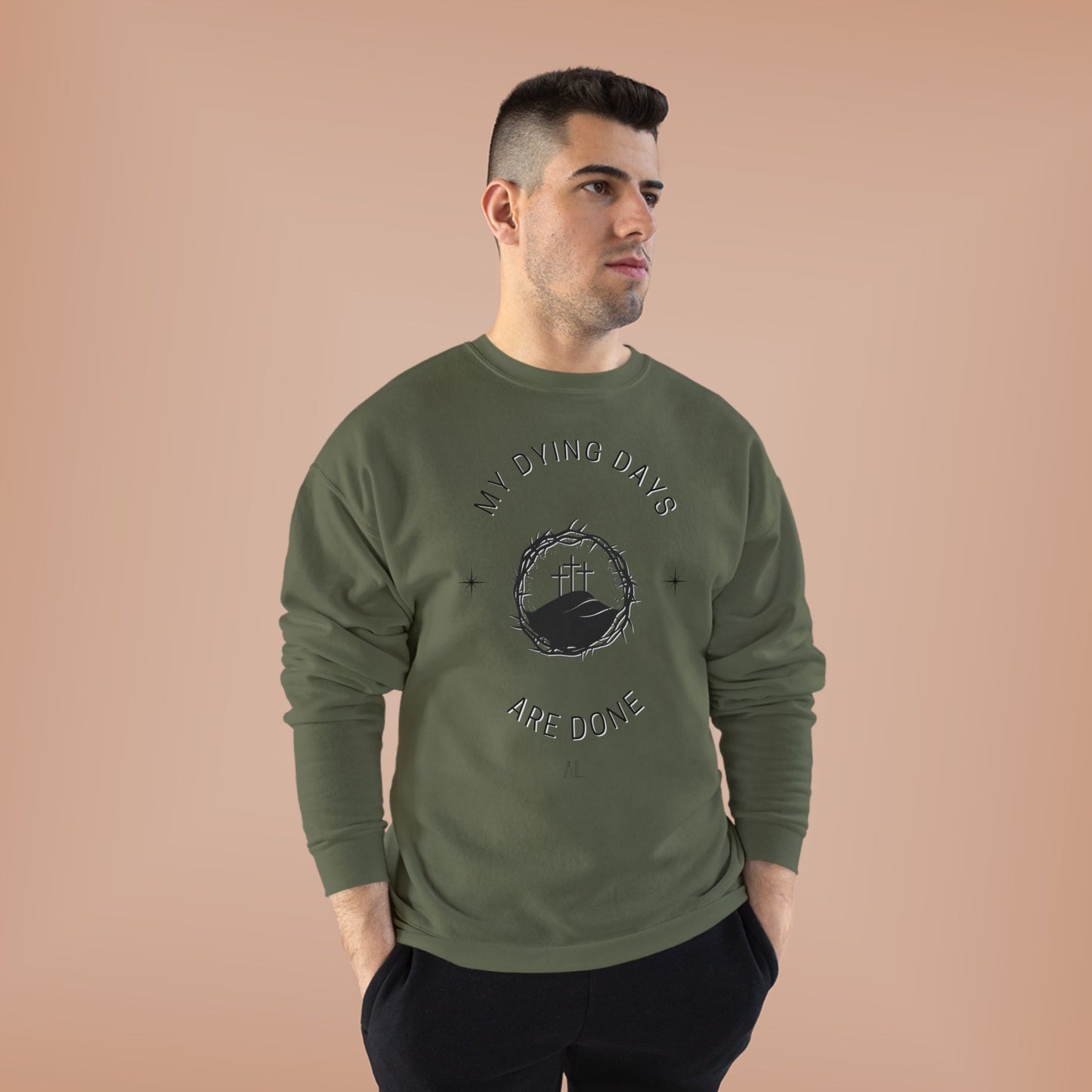LOYL Dying Days Unisex Crewneck Sweatshirt (dark print)