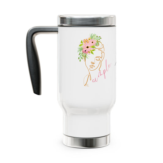 Simple, Stylish Stainless Steel Travel Mug, No Strings Attached