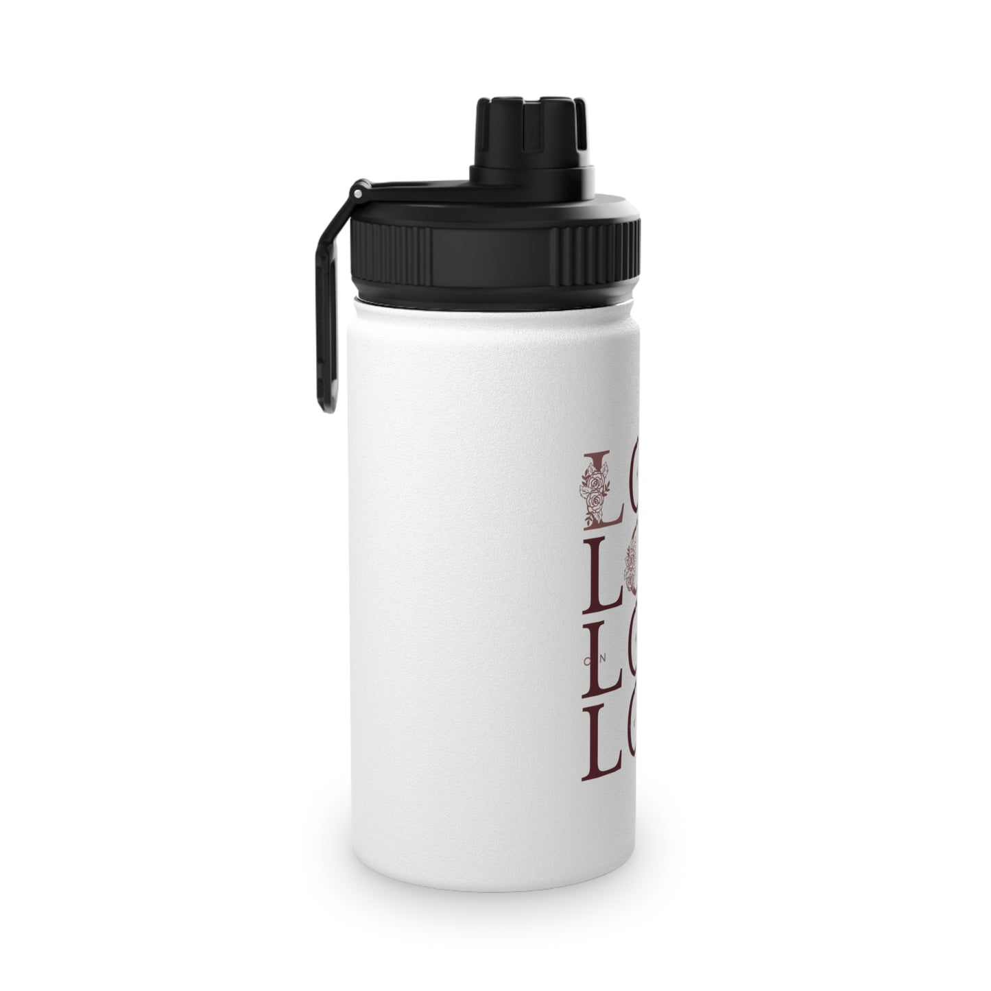 LOYL Steel Water Bottle with Sports Lid | Perfect for Hydration, Fitness, Gym, Outdoors, Travel, Gift Ideas