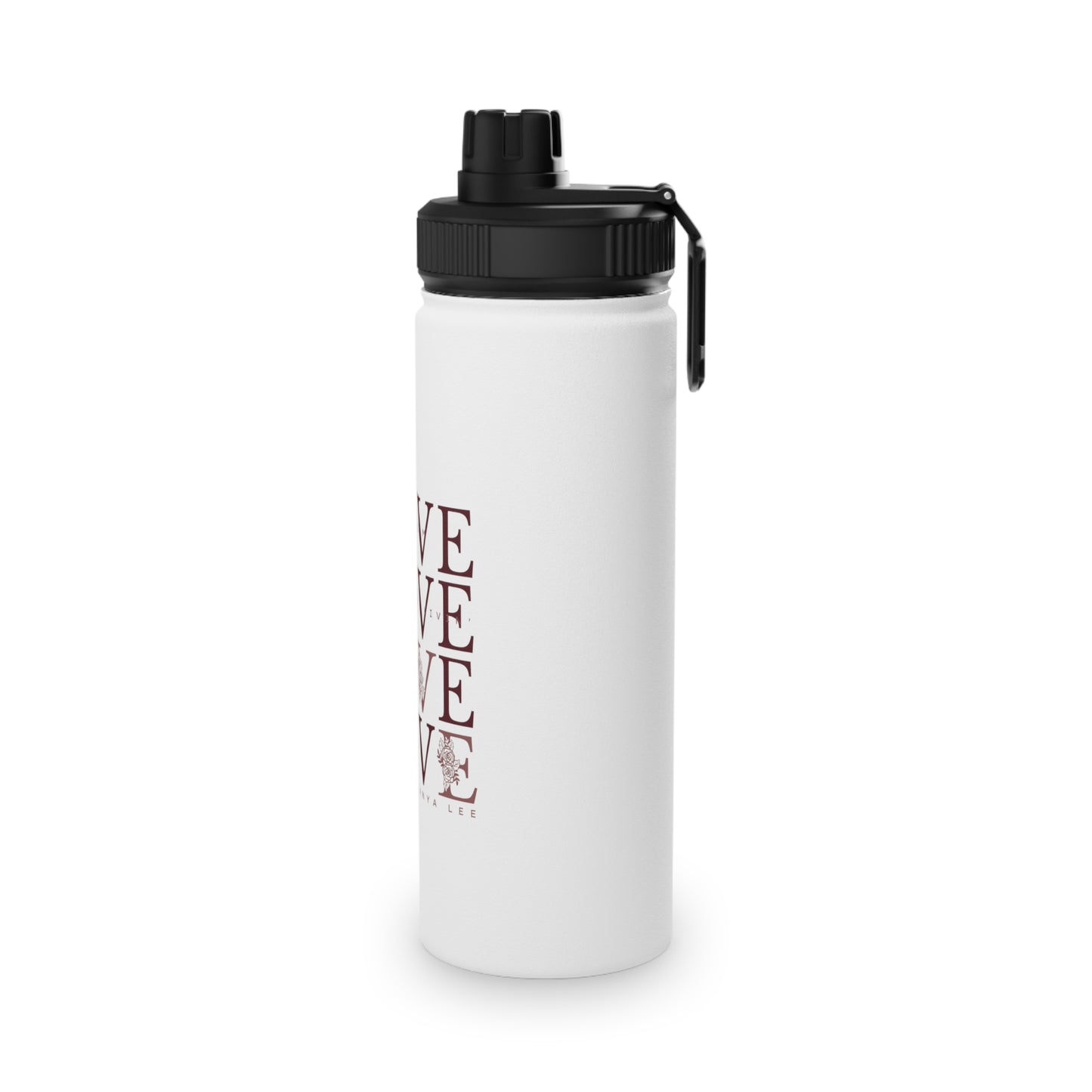 LOYL Steel Water Bottle with Sports Lid | Perfect for Hydration, Fitness, Gym, Outdoors, Travel, Gift Ideas