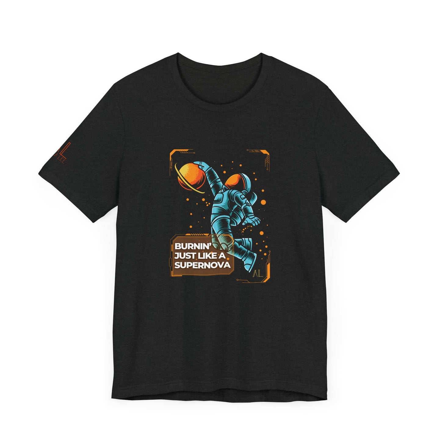 Dunking Astronaut Supernova - Unisex Short Sleeve Shirt