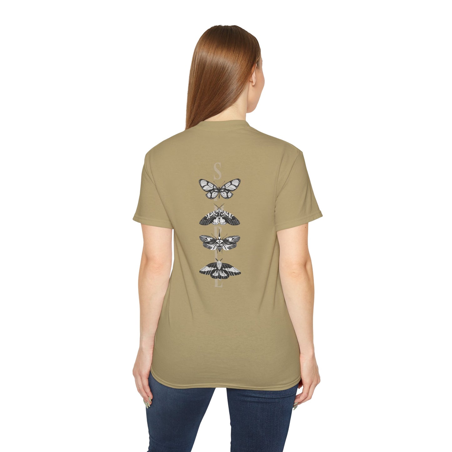 Simple Butterfly Graphic Unisex Ultra Cotton Tee