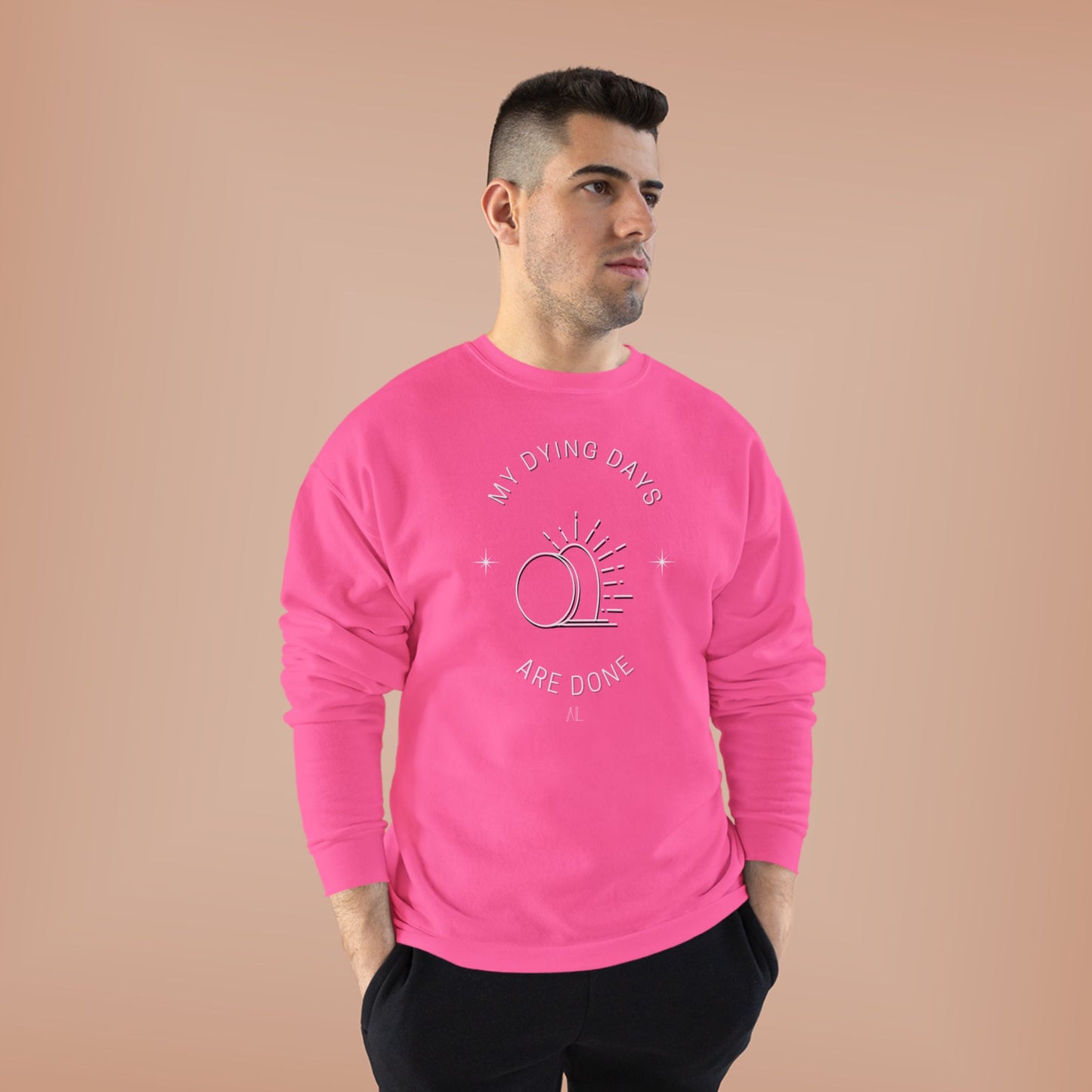 LOYL Dying Days Unisex Crewneck Sweatshirt (light print)