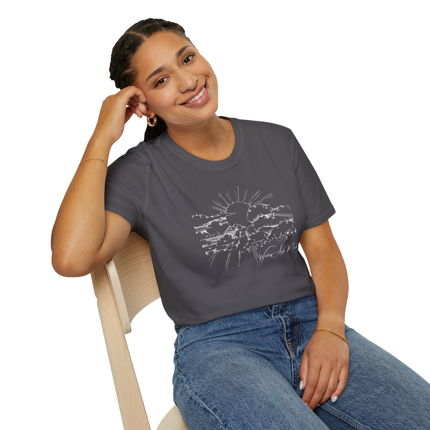 Heavenly Worship Anya Mind Unisex Softstyle T-Shirt