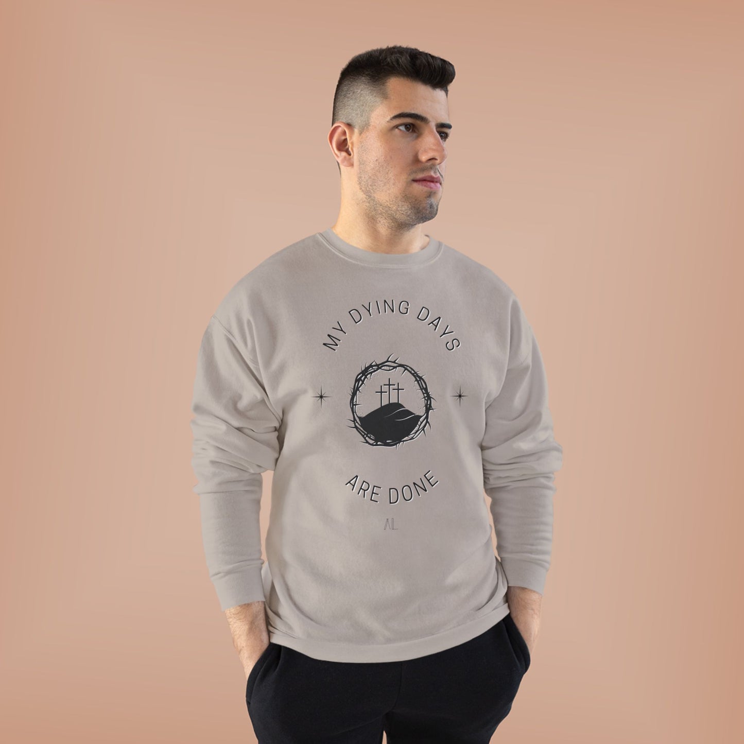 LOYL Dying Days Unisex Crewneck Sweatshirt (dark print)
