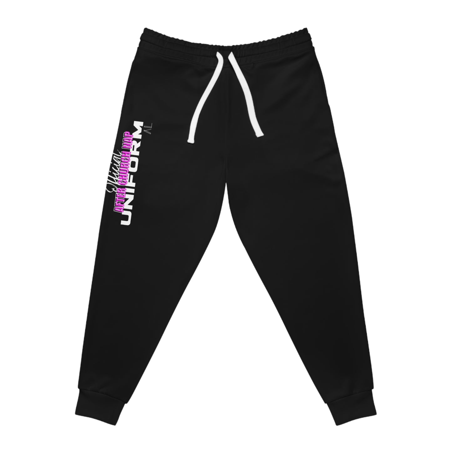 Official After Church Nap Uniform Joggers (black/pink)