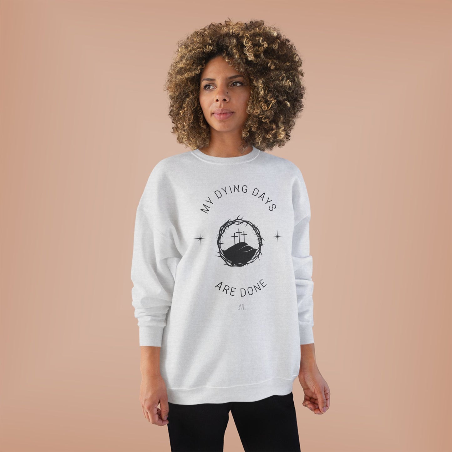 LOYL Dying Days Unisex Crewneck Sweatshirt (dark print)