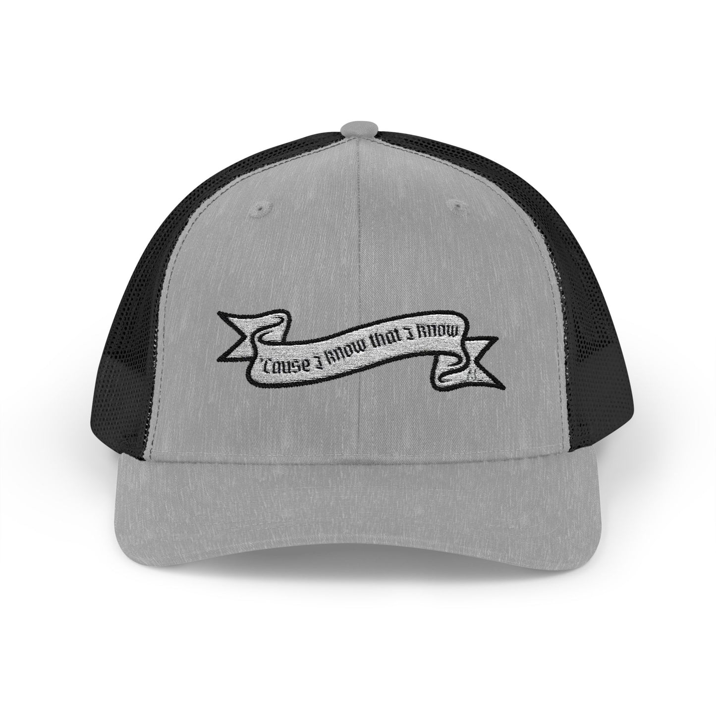 God Made It Snapback Trucker Cap - I Know That I Know