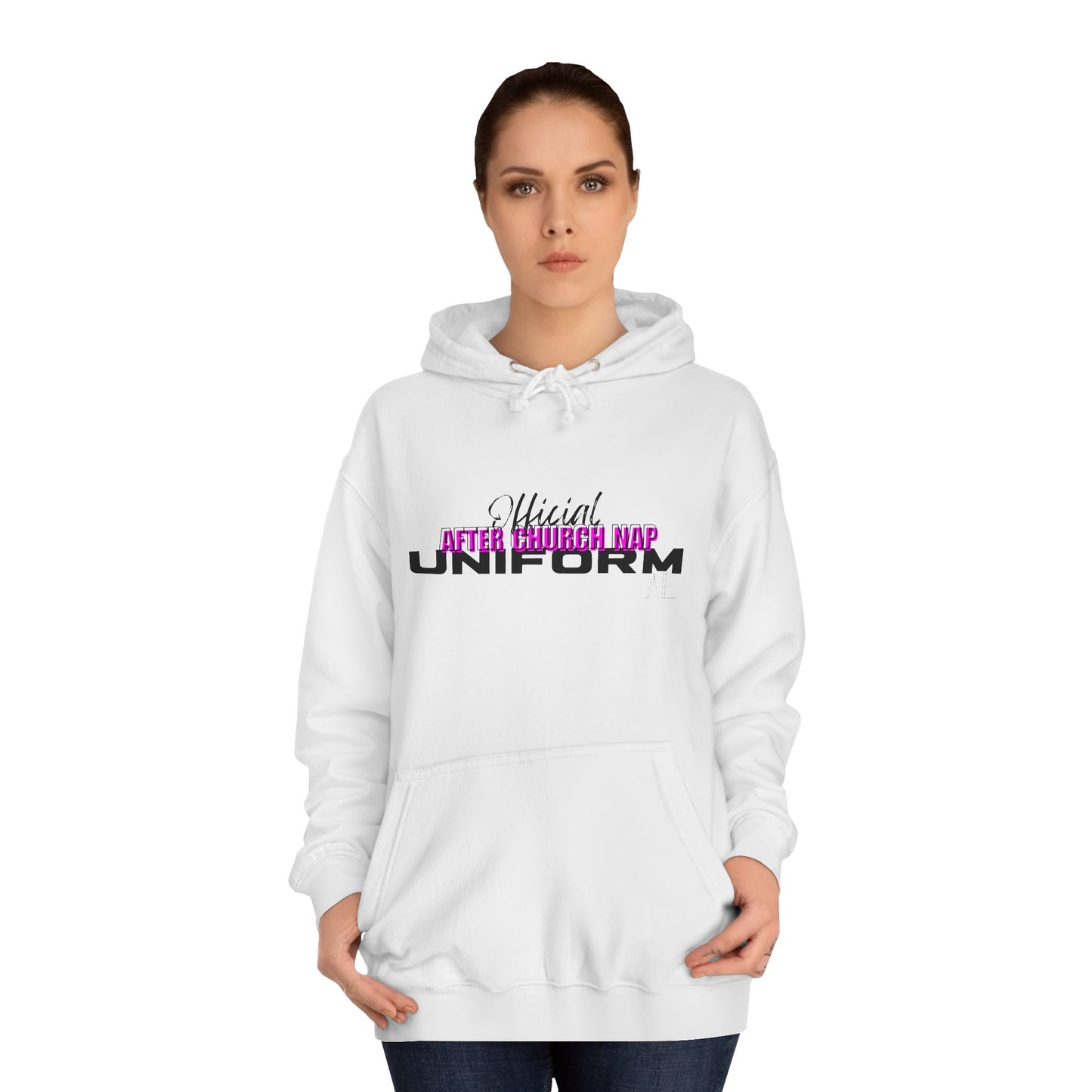 Official After Church Nap Hoodie - Hot Pink